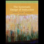 Systematic Design of Instruction