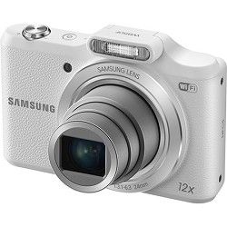 Samsung WB50F 16.2MP 12x Opt Zoom Smart Digital Camera   White