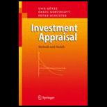Investment Appraisal  Methods and Models