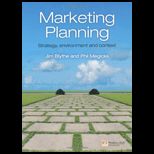 Marketing Planning Strategy, Environment and Context
