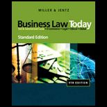Business Law Today Access Card