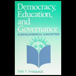 Democracy, Education, and Governance