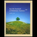 Just the Essentials of Elementary Statistics   Text Only