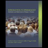 Introduction to Epidemiology Distribution and Determinants of Disease