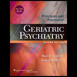 Principles and Practice of Geriatric Psychiatry