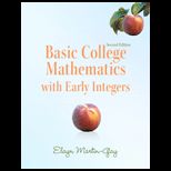 Basic College Math   With Early Integers