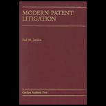 Modern Patent Litigation  Cases, Comments, and Notes