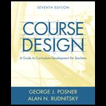 Course Design  Guide to Curriculum Development for Teachers