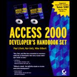 Access 2000 Developers Handbook , Volume 1 and 2