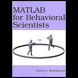 MATLAB for Behavioral Scientists