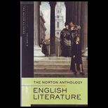 Norton Anthology of English Literature   Volume A and B   Package