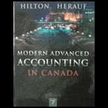 Modern Advanced Accounting in Canada Text