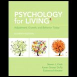 Psychology for Living Adjustment, Growth and Behavior Today