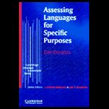 Assessing Language for Specific Purposes