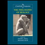 Cambridge Companion to Philosophy of Biology