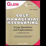 Cost/ Managerial Accounting Text