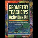 Geometry (Teachers Activities Kit)