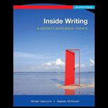 Inside Writing Writers Workbook , Form A
