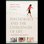 Psychology and the Challenges of Life (Loose)   With Binder