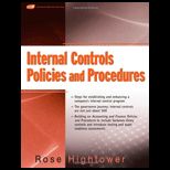 Internal Controls Policies and Procedures