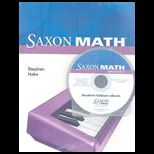 Saxon Math  Intermediate 4   Text   With Ebook CD