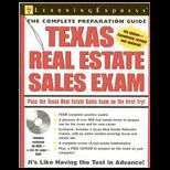 Texas Real Estate Sales Examination   With CD