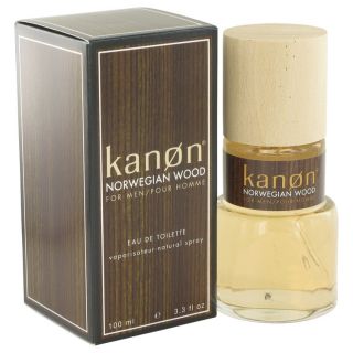 Kanon Norwegian Wood for Men by Kanon EDT Spray 3.3 oz