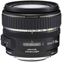 Canon EF S 17 85mm F/4 5.6 IS USM Lens, With Canon 1 Year USA Warranty
