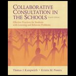 Collaborative Consultation in the Schools