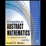Transition to Abstract Mathematics Learning Mathematical Thinking and Writing