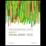 Programming With Microsoft Visual BASIC 2012