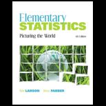 Elementary Statistics Picturing the World  With Dvd and Mystatlab