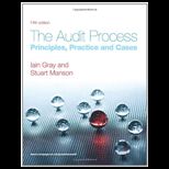 Audit Process  Principles, Practice and Cases