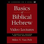 Basics of Biblical Hebrew Video  DVD