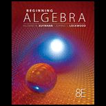 Beginning Algebra   Student Solution Manual