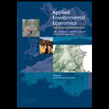 Applied Environmental Economics  GIS Approach to Cost benefit Analysis