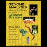 Genome Analysis Lab. Manual Volume 3 Cloning