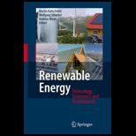 Renewable Energy Technology, Economics and Environment