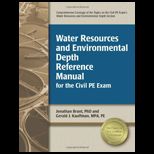 Water Resources and Environmental Depth Reference Manual for the Civil PE Exam