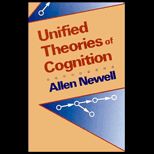 Unified Theories of Cognition