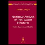 Nonlinear Analysis of Thin Walled Structure