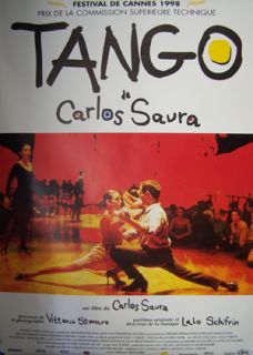 Tango   Carlos Saura (Large   French   Rolled) Movie Poster