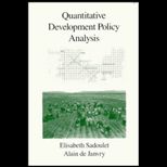 Quantitative Development Policy Analysis / With Two 3.5 Disks