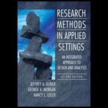 Research Methods in Applied Settings