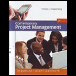 Contemporary Project Management   With CD