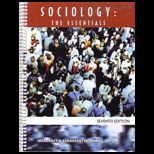 Sociology  The Essentials (Custom)