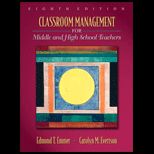 Classroom Management for Middle and High School Teachers Text