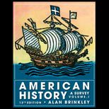 American History Survey, Volume I