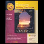 Physical Geology Interactive CD (Software)