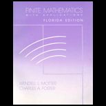 Finite Mathematics   With Application (Florida Edition)